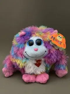 【レア】Ty MONSTAZ Willy 虹色ぬいぐるみ 完動品 平成レトロのサムネイル