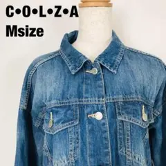 COLZA コルザ Gジャン デニムジャケット ブルー　l1