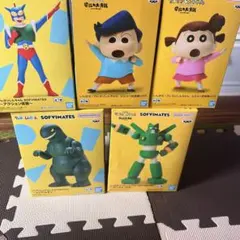 クレヨンしんちゃん SOFVIMATES 恐竜日記 フィギュア 12体まとめ売り