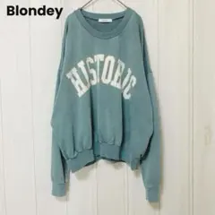 st978 Blondeyブロンディ/プリントトレーナー/トップス/プルオーバーのサムネイル