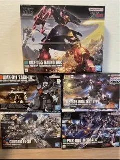 未開封 未組立 ガンダム ガンプラ 4個 まとめ売り HGUC - メルカリ