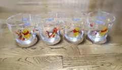 くまのプーさん グラス コップ 4個セット Disney