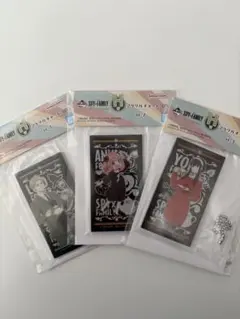 SPY×FAMILY 一番くじアクリルチャーム3個セット