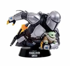 Happyくじ STAR WARS A賞マンダロリアン&グローグー フィギュア