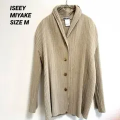 極美品✨ISEEY MIYAKE プリーツ　ベージュ　テーラードジャケットのサムネイル