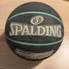 SPALDING HIGHLIGHT バスケットボール ブラック　5号のサムネイル