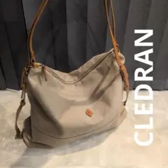 CLEDRAN クレドラン キャンバス レザー ショルダー リュックのサムネイル