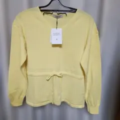 HUMAN WOMAN イエロー M コットンニット