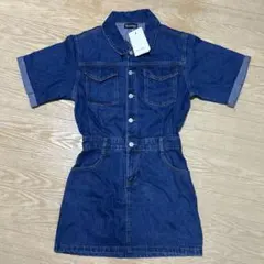 タグ付き新品.『DAY CLOSET』デニム シャツ ワンピース【M】