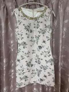 ROBE de FLEURS フラワープリントドレス