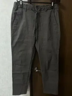 ABAHOUSE メンズ チノパン グレー ウエスト紐のサムネイル