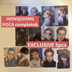 ATEEZホンジュンGolden hour part4ポカ&特典トレカセット