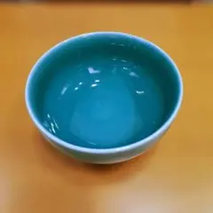 白山陶器　5寸　深めん丼　 青磁 16cm