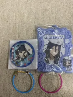 WIND BREAKER 杉下京太郎 カード付きトレカケース 缶バッジ