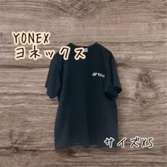 YONEX ヨネックス　ロゴ ポリエステルTシャツ SSサイズ