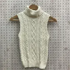 プレッピーギャル 古着 RALPH LAUREN ノースリーブ タートル ニットのサムネイル