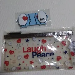 宮野真守 Laugh & Peace ポーチ コードクリップ
