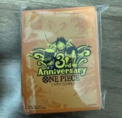 ワンピースカード　スリーブ　3rd anniversary set 未開封
