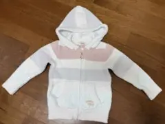 GELATO PIQUE ストライプ パーカー XS（100-110）