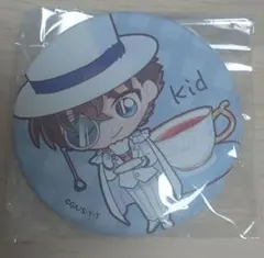 名探偵コナン 怪盗キッド 缶バッジ きゃらペコドリンク