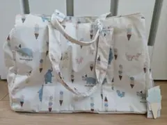 マザーズバッグ　動物柄トートバッグ