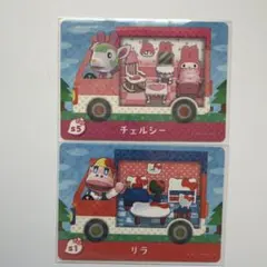 あつまれどうぶつの森 amiibo サンリオ チェルシー　リラ2種
