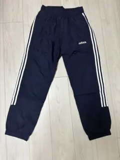 adidas ネイビー ナイロンパンツ、ウインドブレーカー L