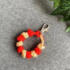 パラコード キーホルダー ジッパータブ チャーム キーリング 匿名配送