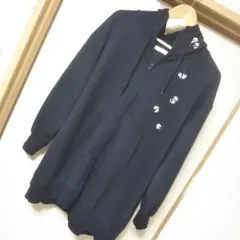 graniph グラニフ ローリングパンダ ネイビー L 刺繍 パーカー