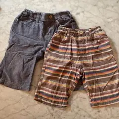 【サイズ130】ハーフパンツ２枚セット