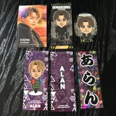 GENERATIONS 白濱亜嵐　ステッカー　6枚セット