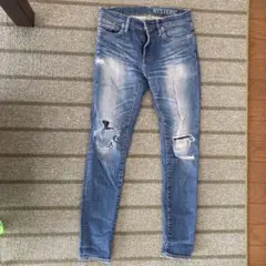 ヒステリックグラマー 0293AP09 ダメージ加工 デニムパンツ　w28 ヒステリックグラマー 0293AP09 ダメージ加工 デニムパンツ w28 - メルカリ