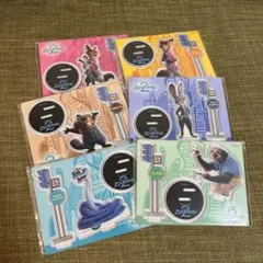 ズートピア2 happy くじ G賞 アクリルスタンド コンプ