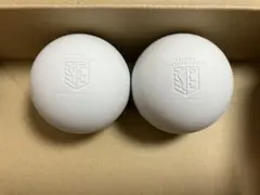 マッサージボール ラクロスボール イエローホワイト 2個セット - メルカリ