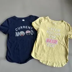GAP kids スパンコールデザイン Tシャツ2枚セット