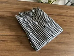 美品 ( ¨̮ ) koti koti ギンガムチェック 長袖シャツ M〜L