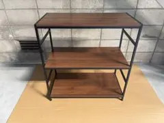 (ほぼ新品)コーナン アイアンラック 3段 幅80奥行40