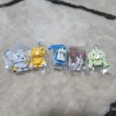 と*き様 デジモンドットフィギュアチャーム5種セット