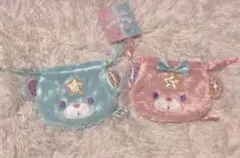 サンリオ リトルツインスターズ キキララ45周年 パフ＆ポフ巾着2色セット