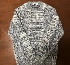 レナウン シンプルライフ 毛混長袖ニットセーター LLサイズ 新品 ☆え 