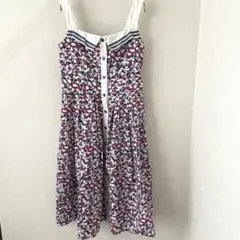 ローラアシュレイロンドン/花柄ワンピースサマードレスクラッシックデザインサイズ1のサムネイル