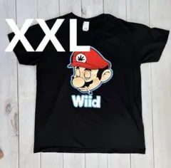 00s- Mario & Luigi weed wiid parody tee - メルカリ