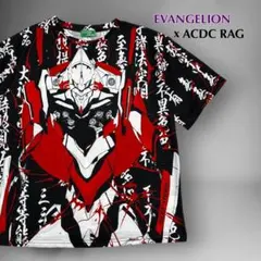 ＊良品＊【EVANGELIONxACDC RAG】総柄デザインTEEのサムネイル