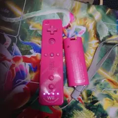 ジャンク。Wiiリモコンプラス ピンク & クラシックコントローラー ホワイト