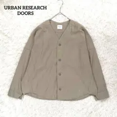 【アーバンリサーチドアーズ】ノーカラーミリタリーブルゾン(F)ジャケット 羽織り