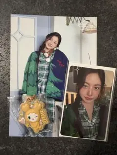 TWICE ジヒョ セット (トレカ・特典・バンダイ キーホルダー)
