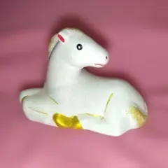 馬の置物(陶器製)