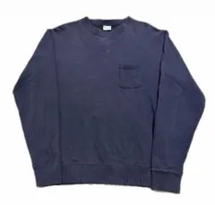 90sChampion チャンピオン スウェット L ネイビー 古着フェード