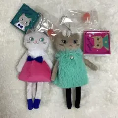 くたくたネコ　カルディ　2匹セットのサムネイル