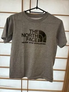 THE NORTH FACE カモフラロゴ Tシャツ グレー 150のサムネイル